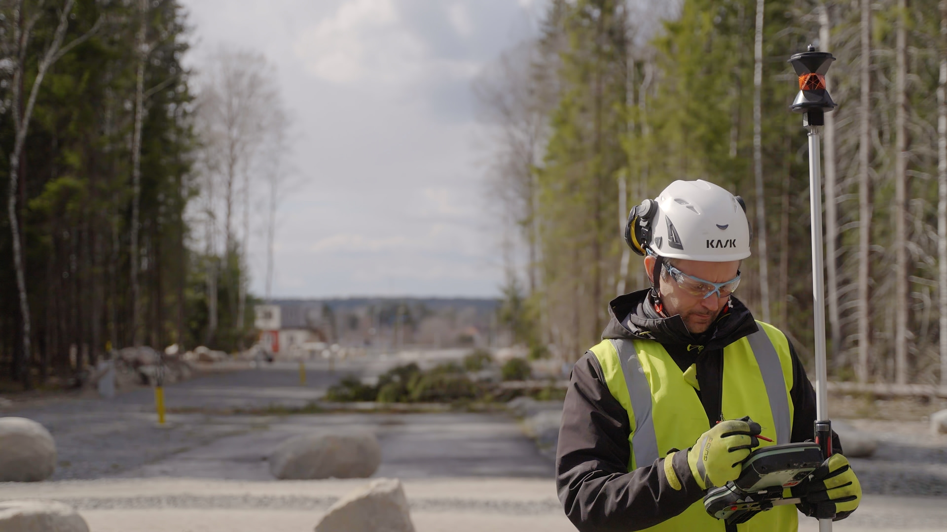 Utsättning och Inmätning